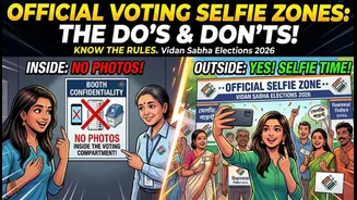 The Official 'Selfie Zones': Where You Can and Cannot Photograph Your Voting Experience