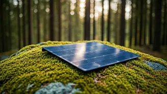 Smart Wilderness Hikers Carry Flexible Ultra Thin Solar Energy Mats