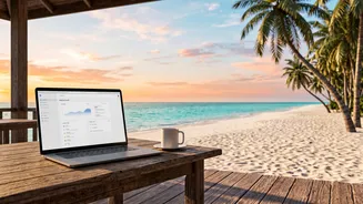How Remote Employees Combine Sun Sea Views And Wi Fi In South Goa