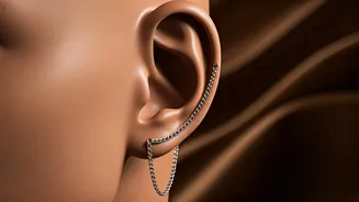 Ear Chains: A Modern Fashion Statement