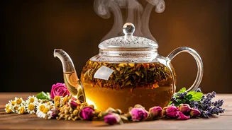 5 Herbal Teas for Radiant Skin and Hair