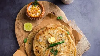 How to Seal a Stuffed Paratha Before Rolling It Thin
