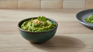 Peanuts Can Add Body to Homemade Green Chutney