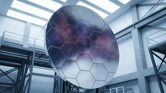 NASA's Nancy Grace Roman Space Telescope Brings The Telescope's Mirror Into Focus