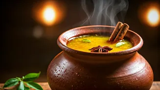 Homemade Kadha Wins Monsoon Wellness Battle