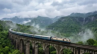 Monsoon Train Travel: Indian Rail Routes Known For Dramatic Rainy-Season Views