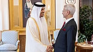 EAM S Jaishankar Meets Qatar PM In Doha, Reviews Key Areas Of Strategic Partnership