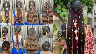 Navratri: Top hairstyles for Garba nights