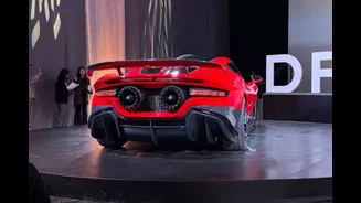 Fabricante chinesa de aspiradores de pó revela carro elétrico que usa foguetes para bater recorde de aceleração