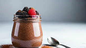 Chocolate Chia Pudding Is Winning Healthy Dessert Lovers