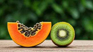 Papaya vs. Kiwi: Digestion Showdown