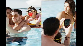 Nick Jonas Shares Sweet Vacay Pics As Malti Sits On His Lap While Priyanka Poses, Fans In Awe