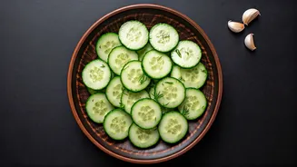 This Garlic Cucumber Salad Is Ready In No Time