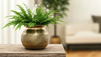 Ancient Brass Cooking Pots Make The Ultimate Statement Planters