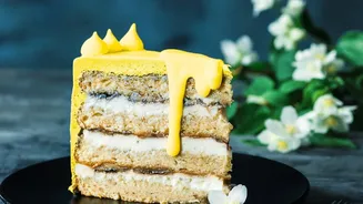 A Night-Time Dessert Trend Is Putting Chamomile into Cake Batter