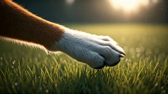 Damp Grass Means Extra Paw Checks At Home
