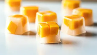 Viral Coconut Water Mango Ice Cubes Are Perfect Summer Desserts