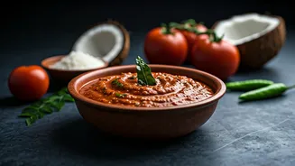 Sanjeev Kapoor's Zesty Coconut Tomato Chutney: A South Indian Culinary Essential