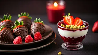 Sweet Sensations: Delightful Red Fruit Desserts for a Romantic Valentine's Day