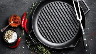 Cast-Iron Pans Can Improve with Use When Maintained Consistently