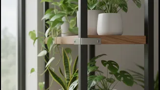 Plant Shelves Need Rust-Resistant Fixings and a Stable Footprint