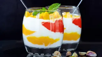 Fresh Or Frozen Fruit Adds Important Context To Quick Berry Parfait With Fruit And Yoghurt