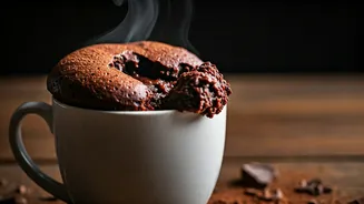 This Simple 2 Minute Chocolate Mug Cake Is Insane