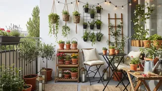 How to decorate your balcony with plants (without spending much)