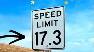 Por que placas com limite de velocidade ‘quebrado’ fazem todo sentido?