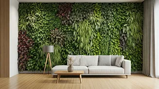 Biophilic Interior Design Explodes As Vertical Green Walls Gain Popularity