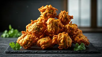 Rainy Weather Calls For Crispy Pakoras