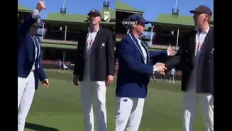 'That Was A Shocker': Captain Steve Smith Hilariously Fails At Tossing The Coin | Watch