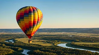 Soaring High: Magical Hot Air Balloon Rides Across India