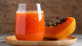 Fresh Papaya Offers More Fibre Than Strained Fruit Juice