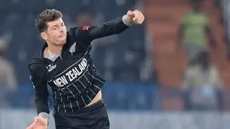 Dissecting Mitchell Santner's T20I numbers on Indian soil