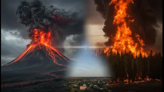 How readers can separate atmospheric findings from everyday weather predictions with Wildfires And Volcanoes