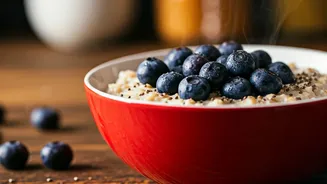 Blueberries & Oatmeal: A Delicious Start