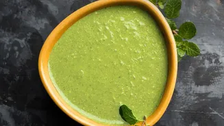 Green Chutney Needs Controlled Water for a Thick Restaurant-Style Texture