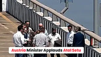 Austrian Minister Tests Atal Setu Emergency System In Mumbai, Calls It Among World’s Best - VIDEO