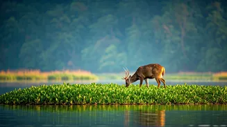 Keibul Lamjao: India's Astonishing Floating National Park & Home of the Dancing Deer