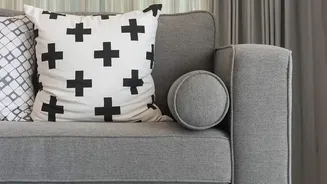 Bring Vintage Prints Home Through Cushions And Curtains