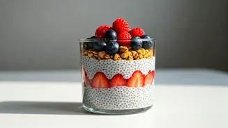 Chia Berry Parfait Has Entered The Recipe Chat