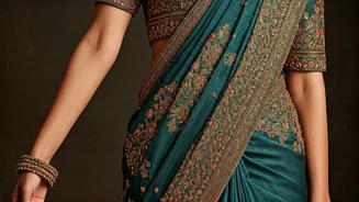 Saiyaara's Fusion Saree: A Swadesh Event Showstopper!