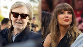 Paul McCartney compara o sucesso de Taylor Swift ao dos Beatles:'Fama mundial'