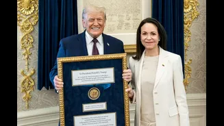 'Honour Cannot Be Transferred' : Nobel Committee Reacts To Machado Giving Peace Prize To Trump