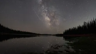 Chuva de meteoros atinge seu pico nesta semana