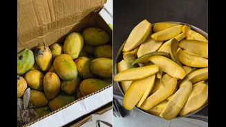 Woman Pays Rs 1800 For 'Chemical-Free' Mangoes, Regrets It After Cutting Them Open; Internet Says 'Nothing Is Pure These Days'