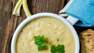 Elevate soups with fresh parsley