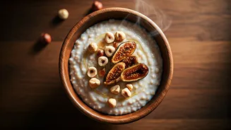 Hazelnut-Fig Porridge Is Perfect For Slow Mornings