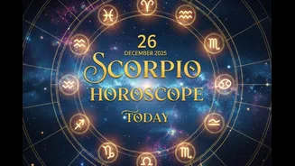Scorpio Horoscope Today, December 26, 2025